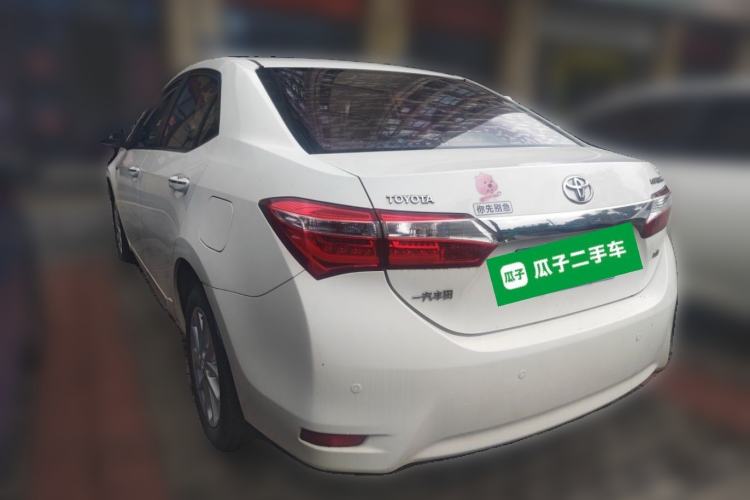 Used Toyota Corolla 2014 1.6L CVT GL-i Leather Edition Rear Left 45 Deg