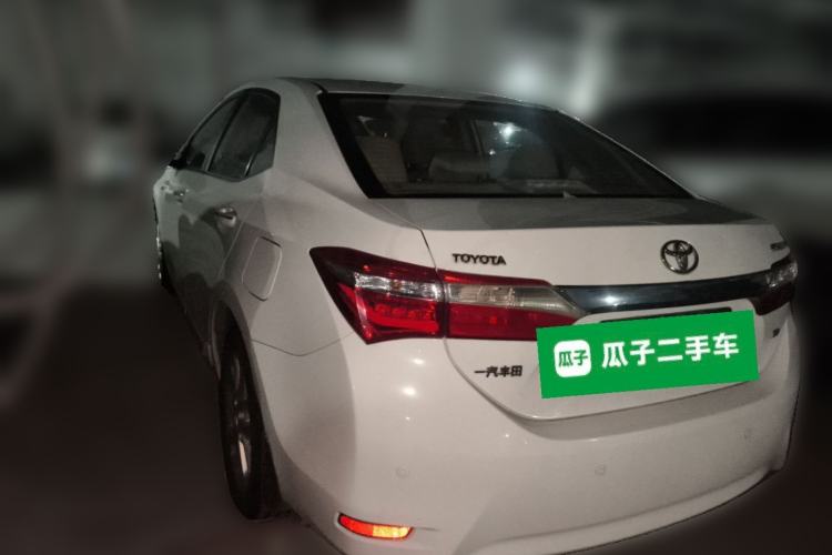 Used Toyota Corolla 2014 1.6L CVT GL-i Leather Edition Rear Left 45 Deg