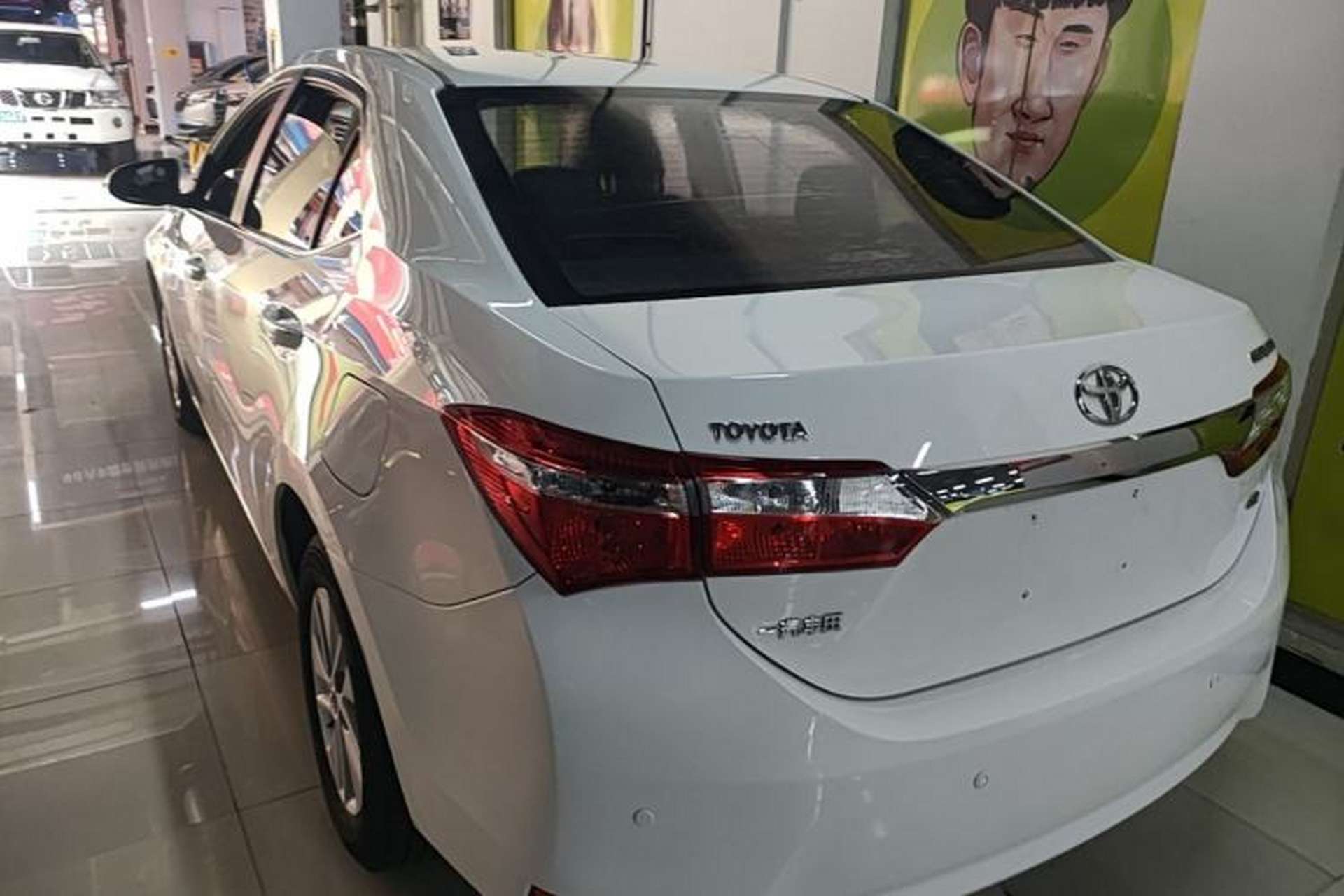 Used Toyota Corolla 2014 1.6L CVT GL Rear Left 45 Deg