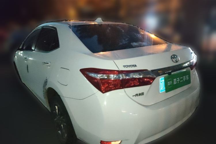 Used Toyota Corolla 2014 1.6L CVT GL Rear Left 45 Deg