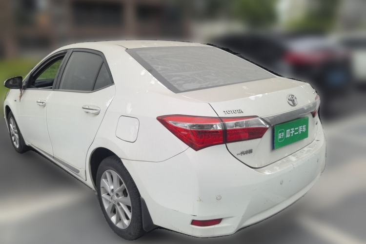 Used Toyota Corolla 2014 1.6L CVT GL-i Leather Edition Rear Left 45 Deg