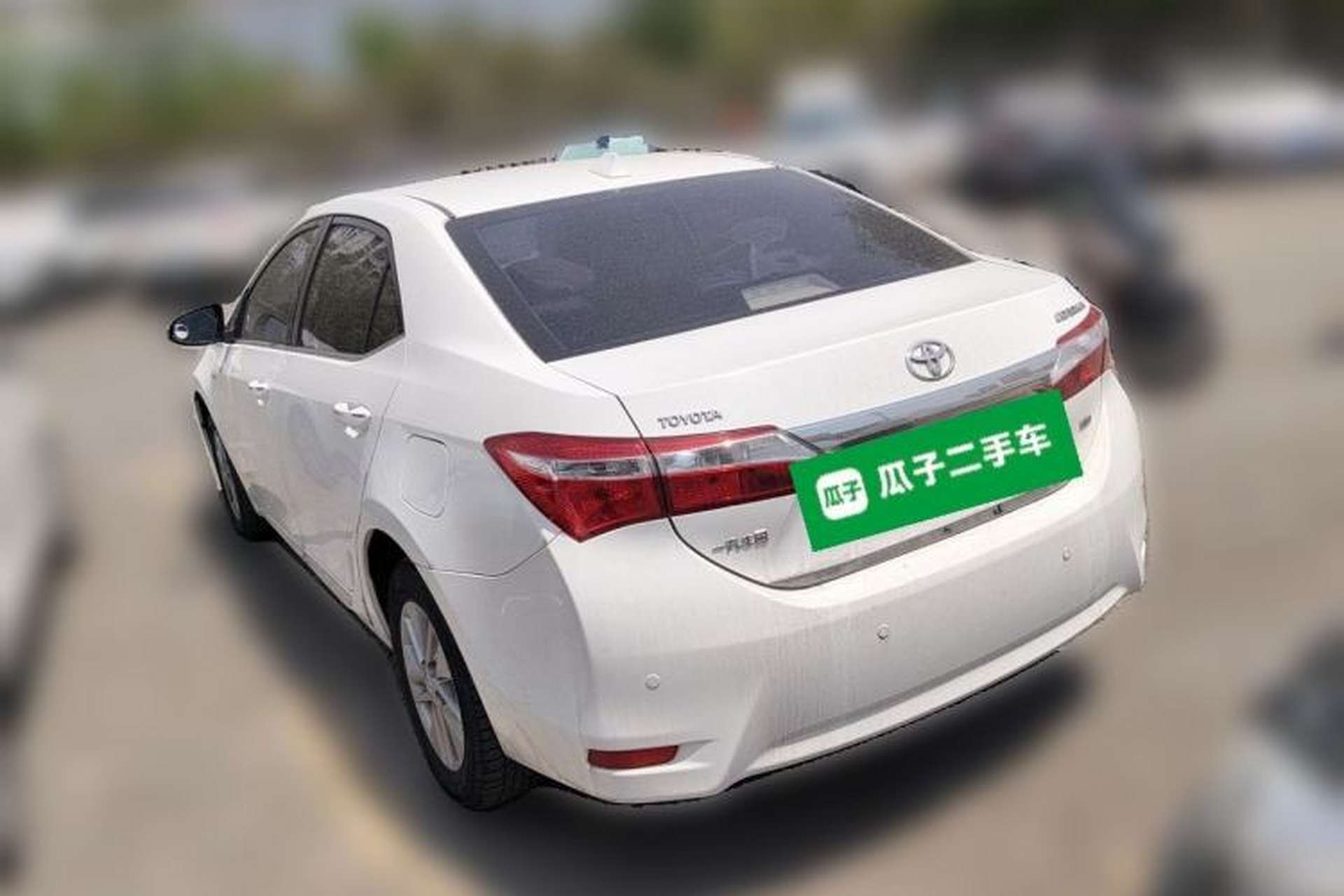 Used Toyota Corolla 2014 1.6L CVT GL-i Rear Left 45 Deg
