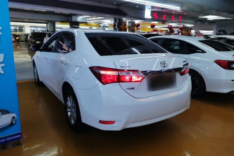Used Toyota Corolla 2014 1.6L CVT GL Rear Left 45 Deg