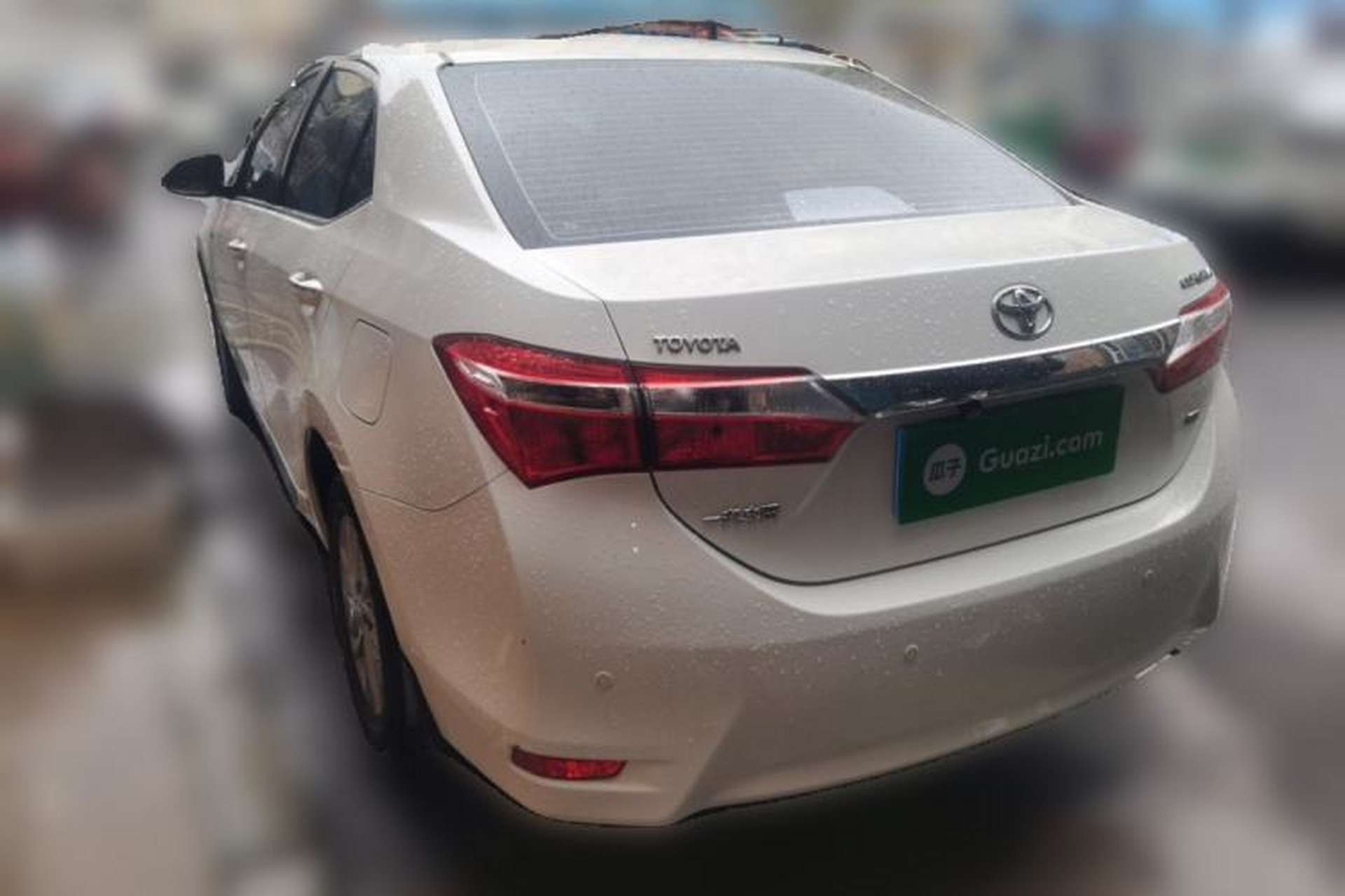 Used Toyota Corolla 2014 1.6L CVT GL-i Rear Left 45 Deg