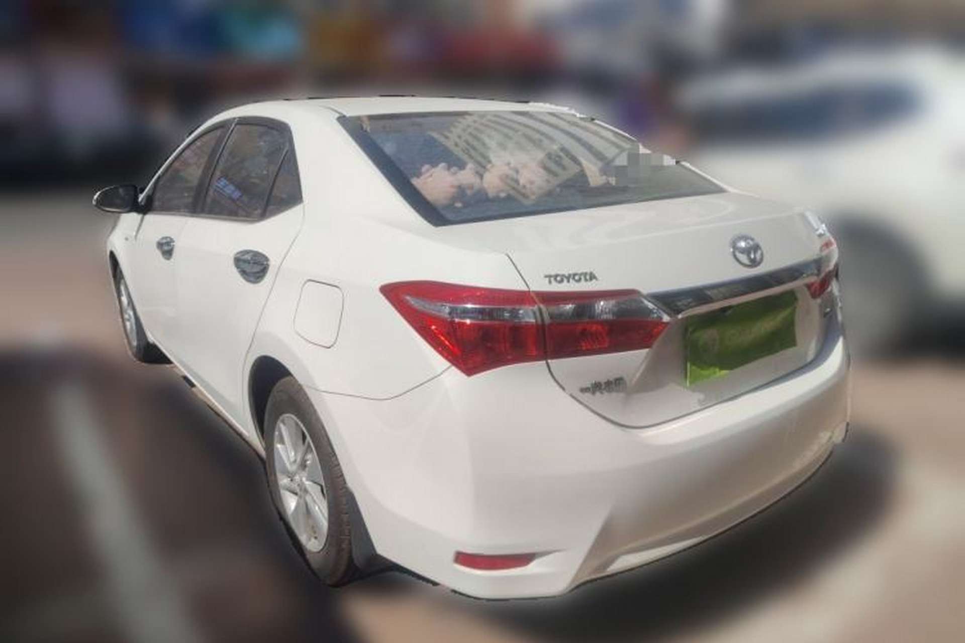 Used Toyota Corolla 2014 1.6L CVT GL Rear Left 45 Deg