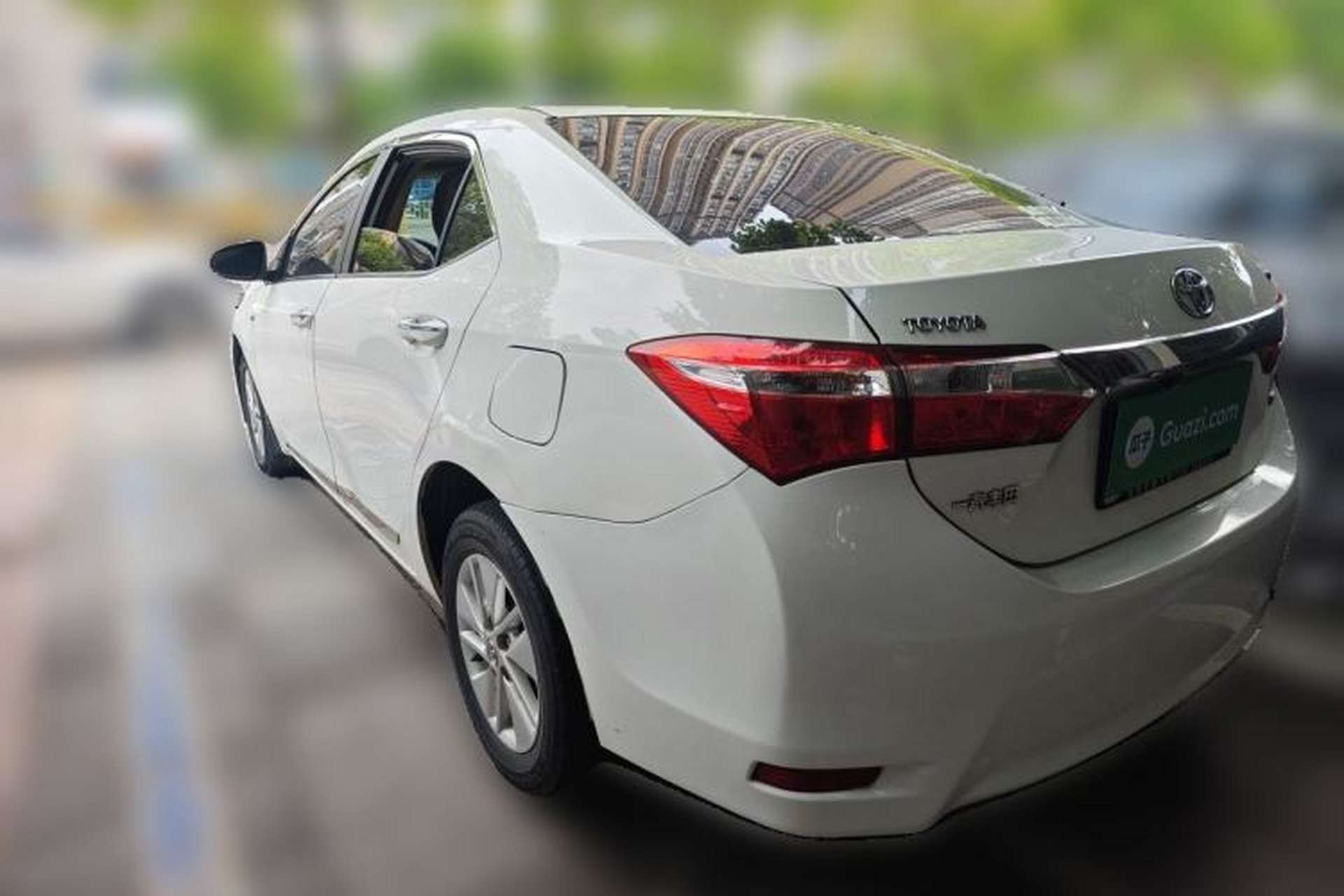 Used Toyota Corolla 2014 1.6L CVT GL Rear Left 45 Deg
