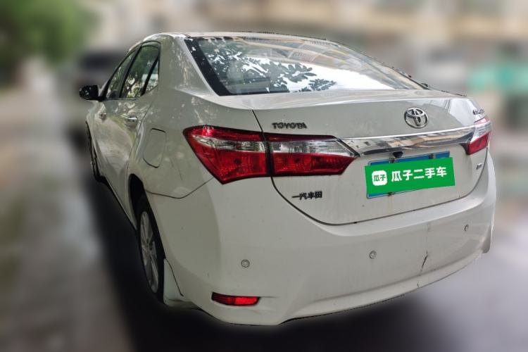 Used Toyota Corolla 2014 1.6L CVT GL Rear Left 45 Deg