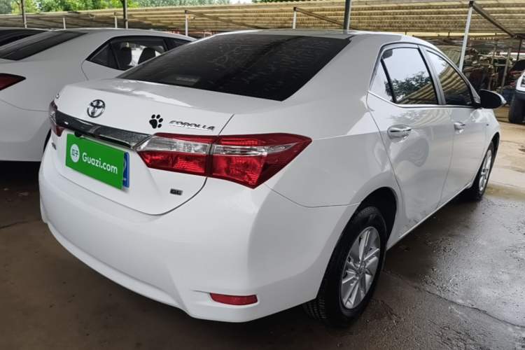 Used Toyota Corolla 2014 1.6L CVT GL Rear Right 45 Deg