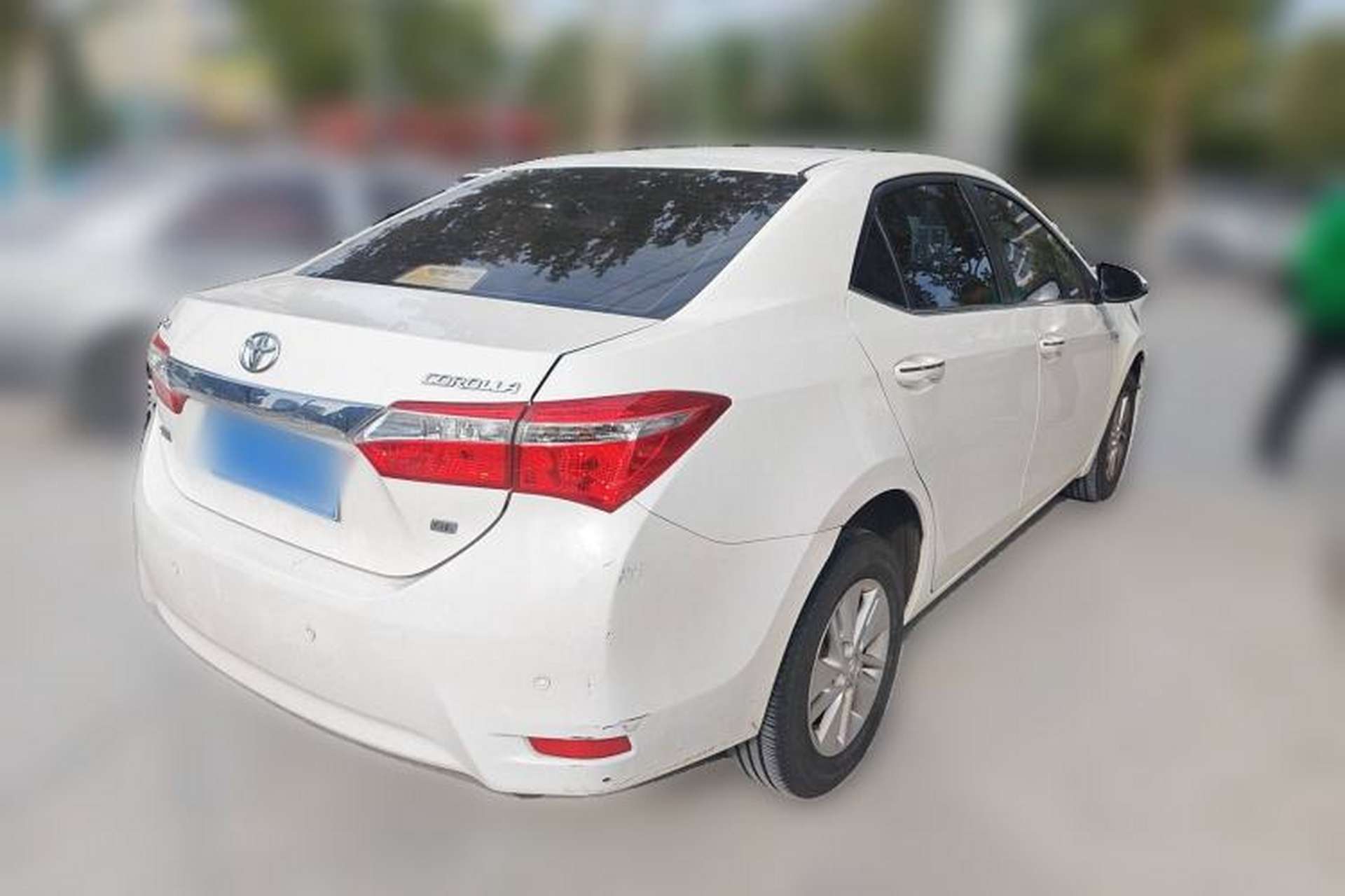 Used Toyota Corolla 2014 1.6L CVT GL Rear Right 45 Deg