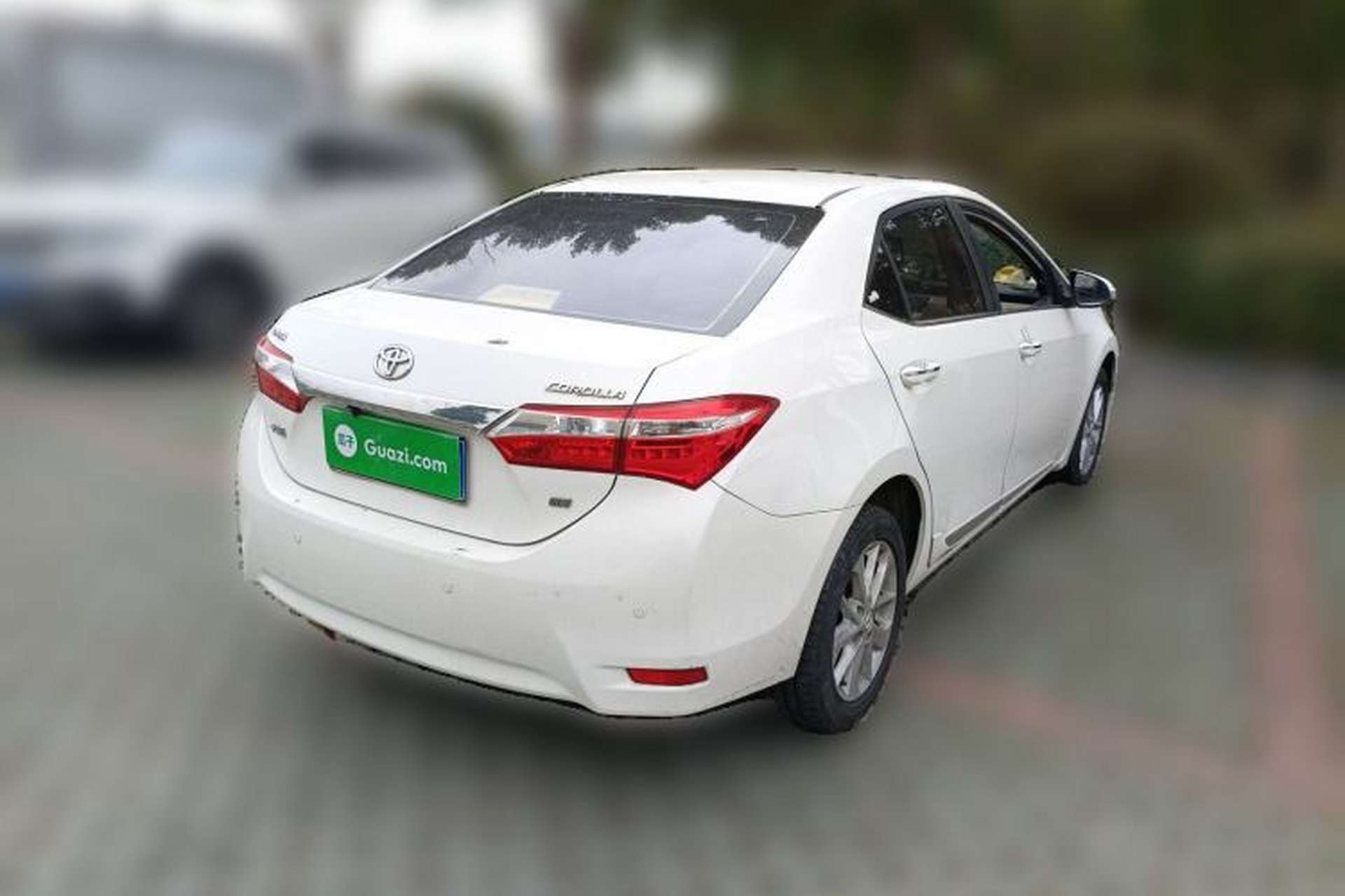 Used Toyota Corolla 2014 1.6L CVT GL-i Leather Edition Rear Right 45 Deg