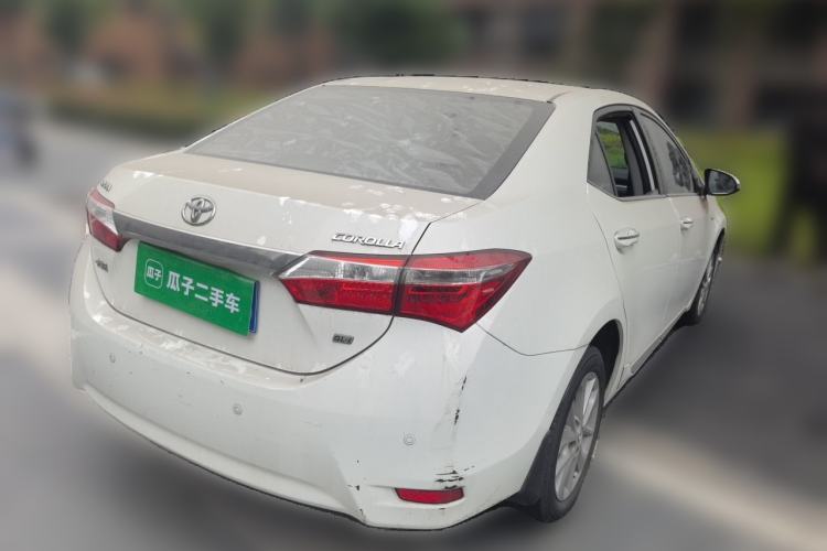 Used Toyota Corolla 2014 1.6L CVT GL-i Leather Edition Rear Right 45 Deg