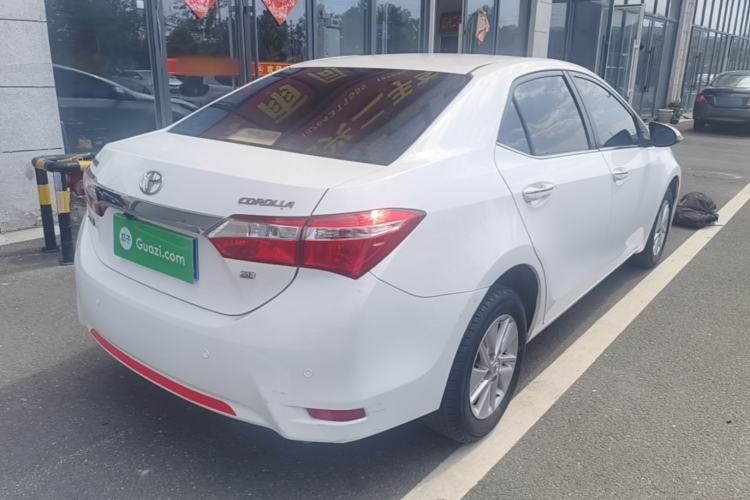 Used Toyota Corolla 2014 1.6L Manual GL Rear Right 45 Deg