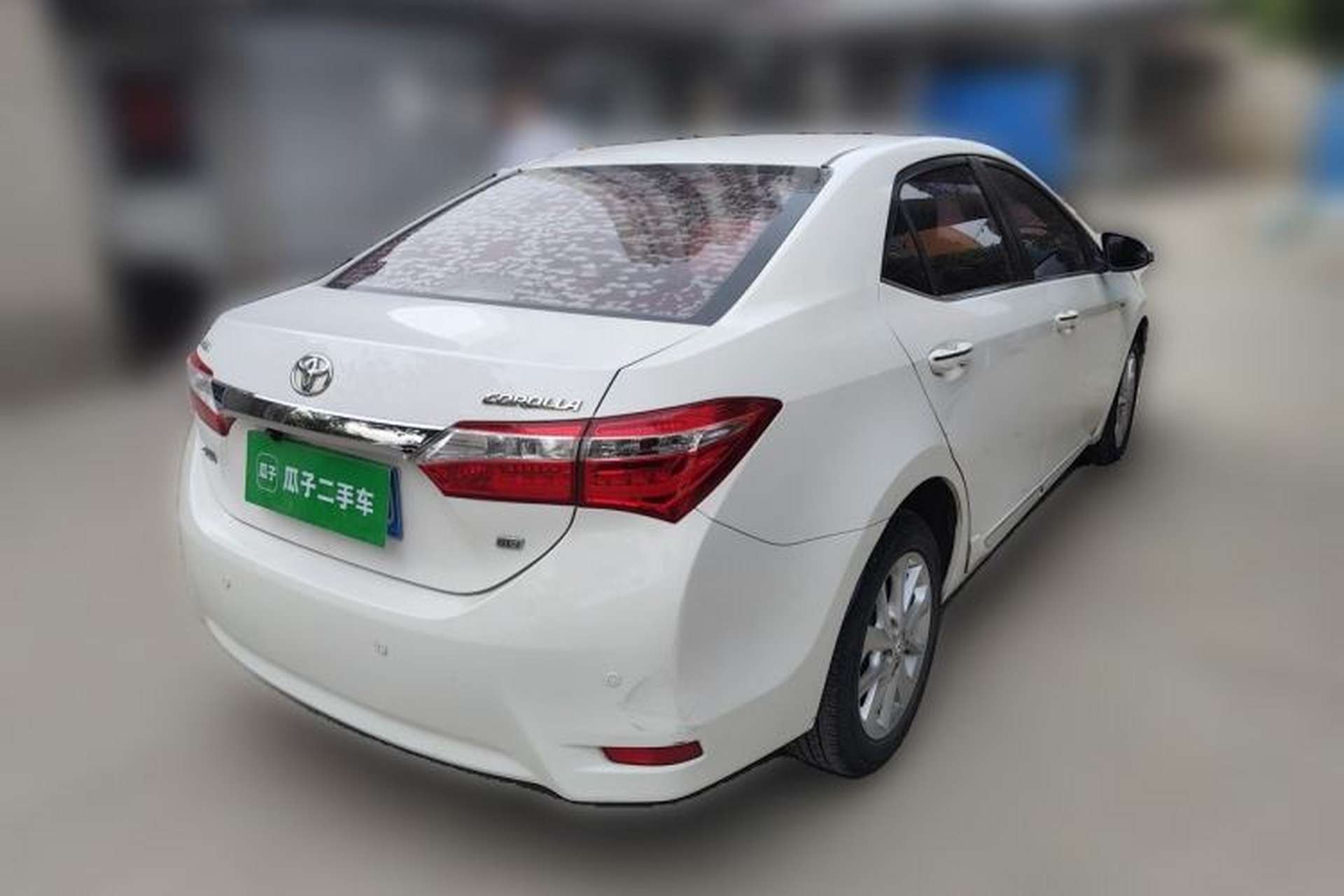 Used Toyota Corolla 2014 1.6L CVT GL-i Leather Edition Rear Right 45 Deg