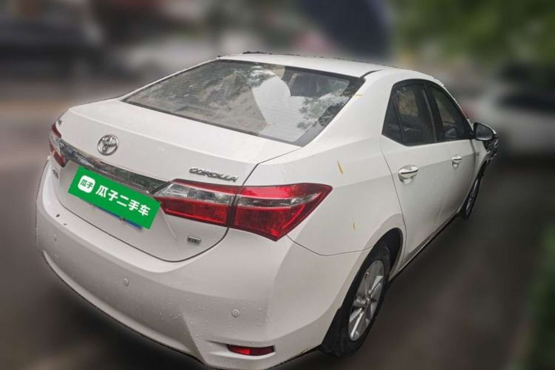 Used Toyota Corolla 2014 1.6L CVT GL Rear Right 45 Deg