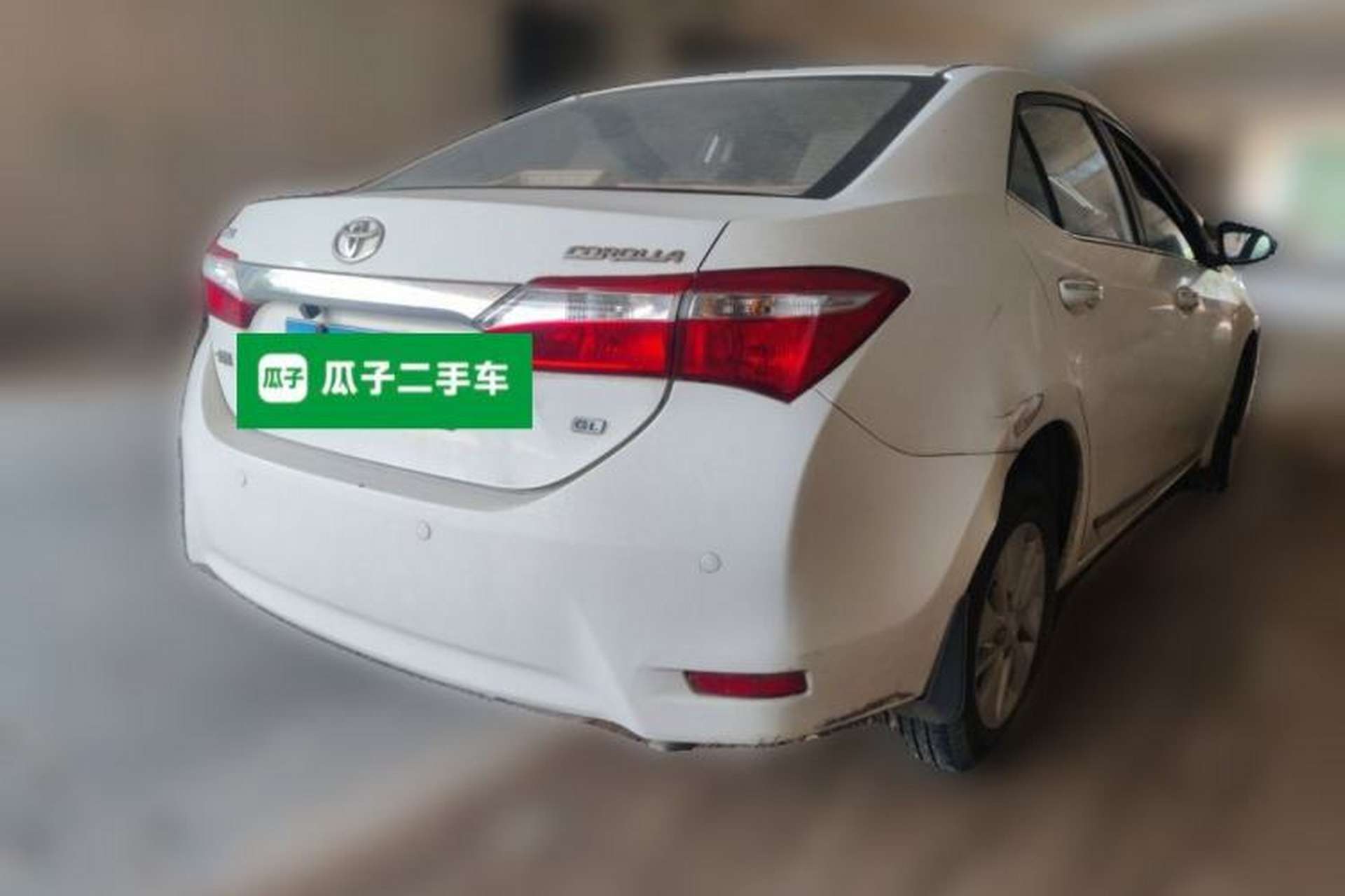 Used Toyota Corolla 2014 1.6L Manual GL Rear Right 45 Deg