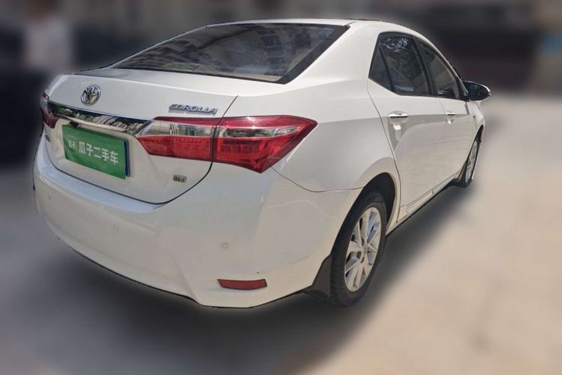 Used Toyota Corolla 2014 1.6L CVT GL-i Leather Edition Rear Right 45 Deg