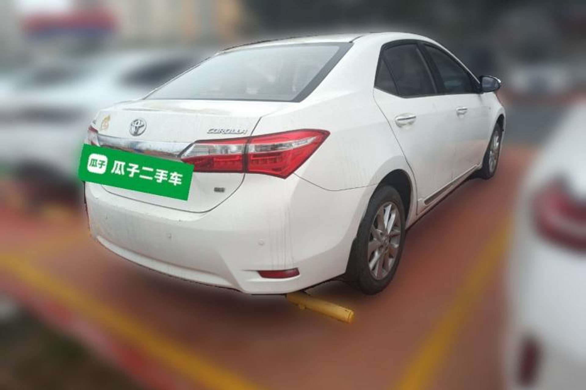 Used Toyota Corolla 2014 1.6L CVT GL-i Rear Right 45 Deg