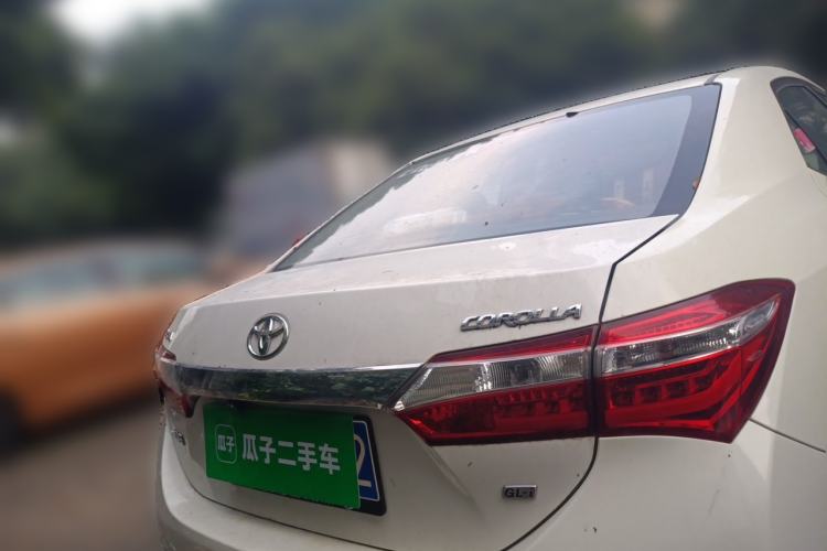 Used Toyota Corolla 2014 1.6L CVT GL-i Leather Edition Rear Right 45 Deg