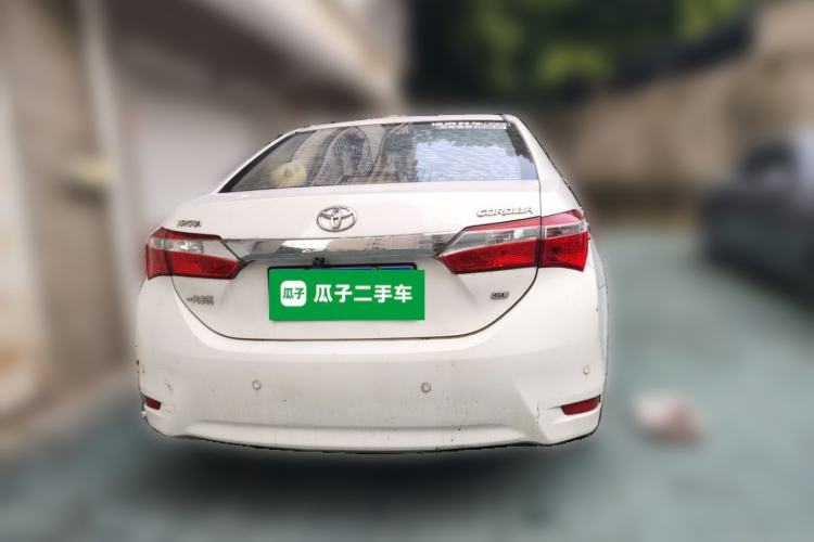 Used Toyota Corolla 2014 1.6L Manual GL Rear