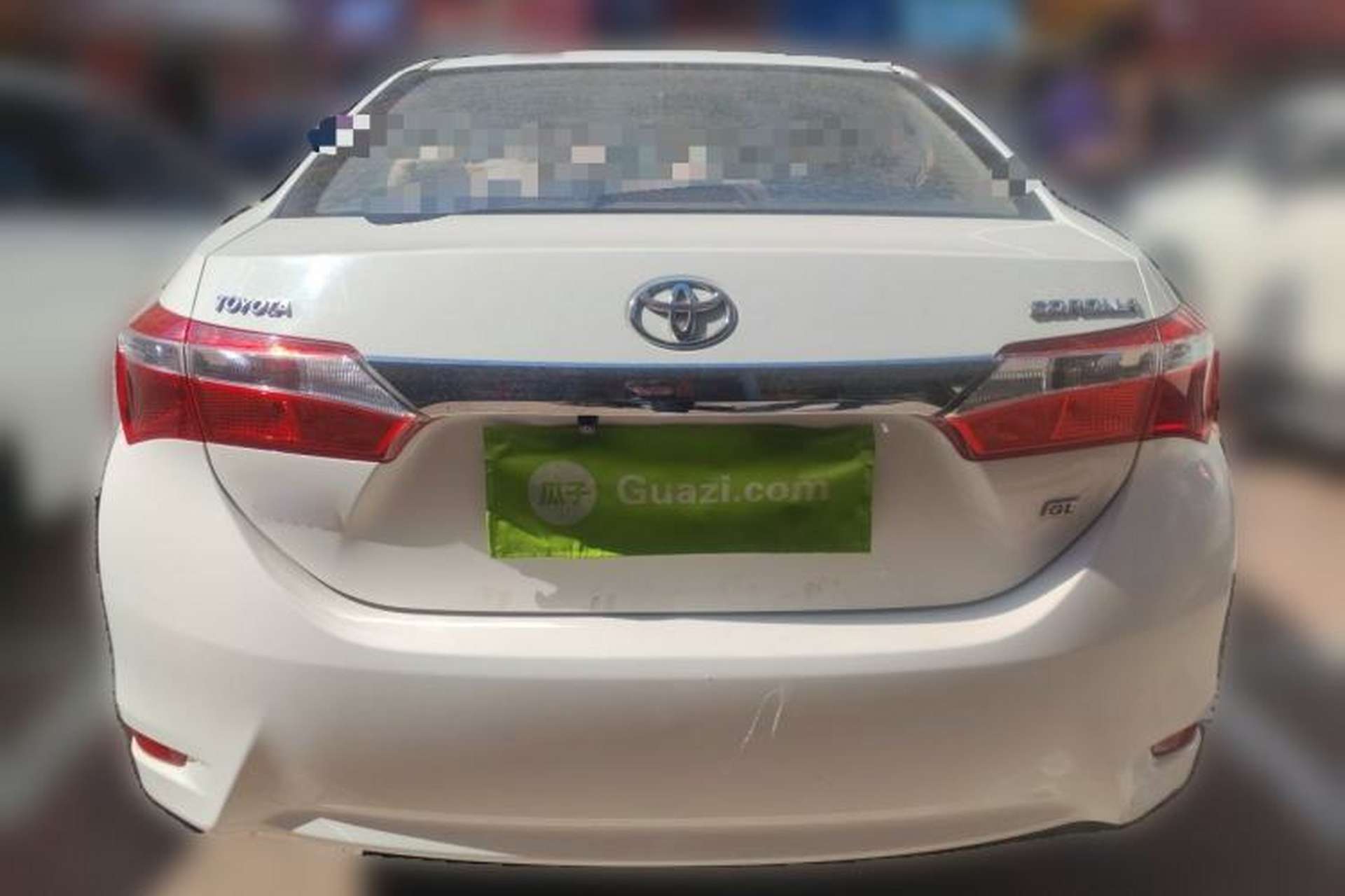 Used Toyota Corolla 2014 1.6L CVT GL Rear