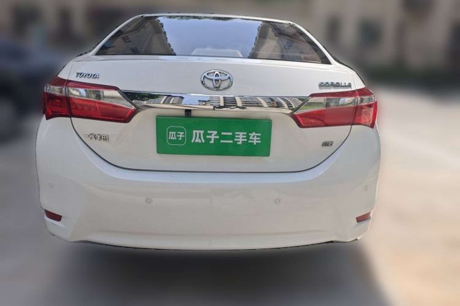 Used Toyota Corolla 2014 1.6L CVT GL-i Leather Edition Rear