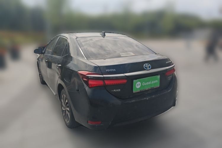 Used Toyota Corolla 2016 Dual-Engine 1.8L E-CVT Elite Edition Rear Left 45 Deg