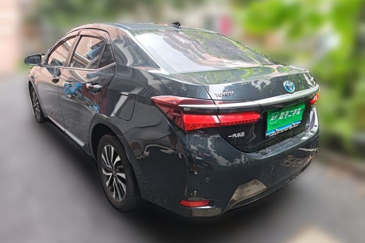 Used Toyota Corolla 2016 Dual-Engine 1.8L E-CVT Elite Edition Rear Left 45 Deg