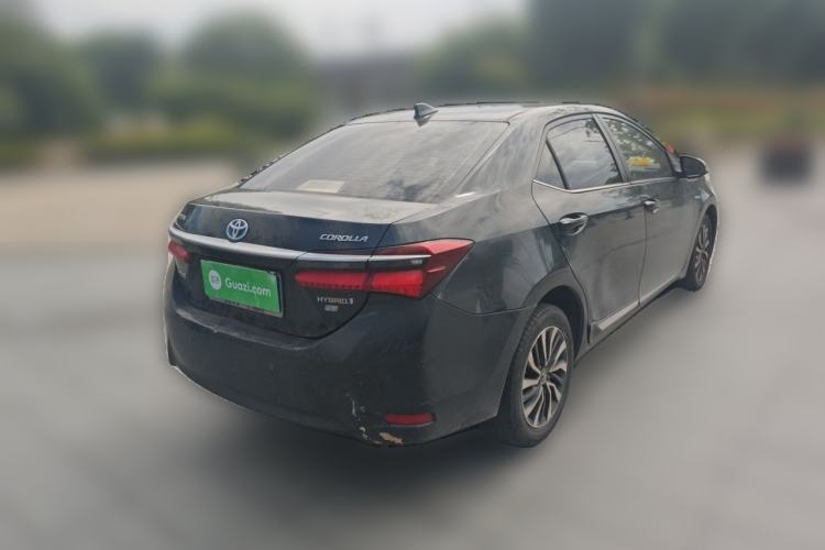 Used Toyota Corolla 2016 Dual-Engine 1.8L E-CVT Elite Edition Rear Right 45 Deg