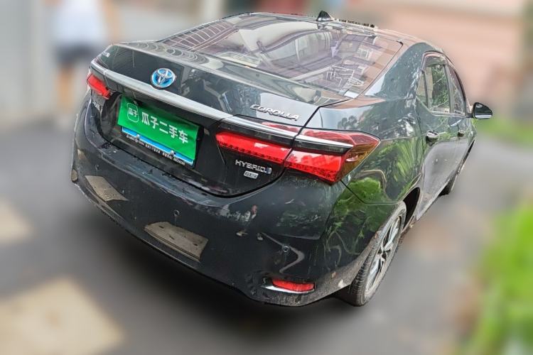 Used Toyota Corolla 2016 Dual-Engine 1.8L E-CVT Elite Edition Rear Right 45 Deg