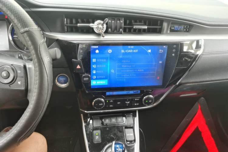 Used Toyota Corolla 2016 Dual-Engine 1.8L E-CVT Elite Edition Audio And AC Panel