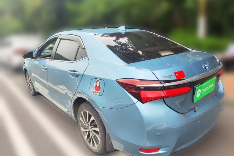Used Toyota Corolla 2016 Dual-Engine 1.8L E-CVT Elite Edition Rear Left 45 Deg