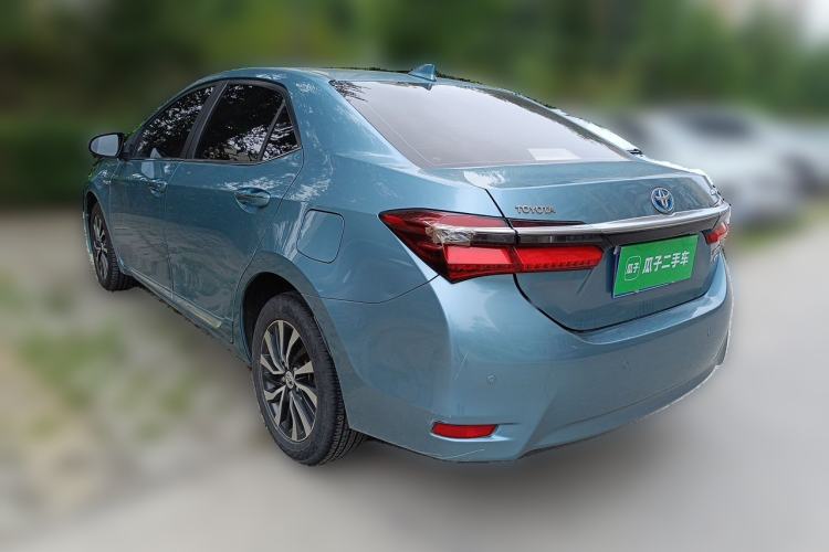 Used Toyota Corolla 2016 Dual-Engine 1.8L E-CVT Elite Edition Rear Left 45 Deg