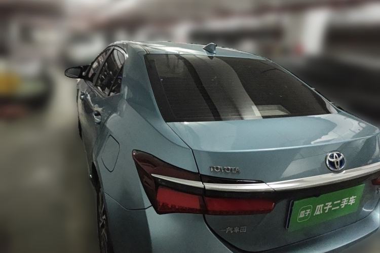 Used Toyota Corolla 2016 Dual-Engine 1.8L E-CVT Elite Edition Rear Left 45 Deg