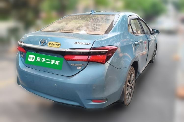 Used Toyota Corolla 2016 Dual-Engine 1.8L E-CVT Elite Edition Rear Right 45 Deg