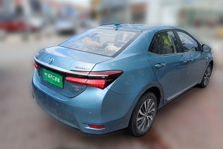 Used Toyota Corolla 2016 Dual-Engine 1.8L E-CVT Elite Edition Rear Right 45 Deg