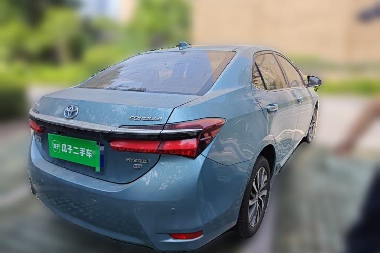 Used Toyota Corolla 2016 Dual-Engine 1.8L E-CVT Elite Edition Rear Right 45 Deg