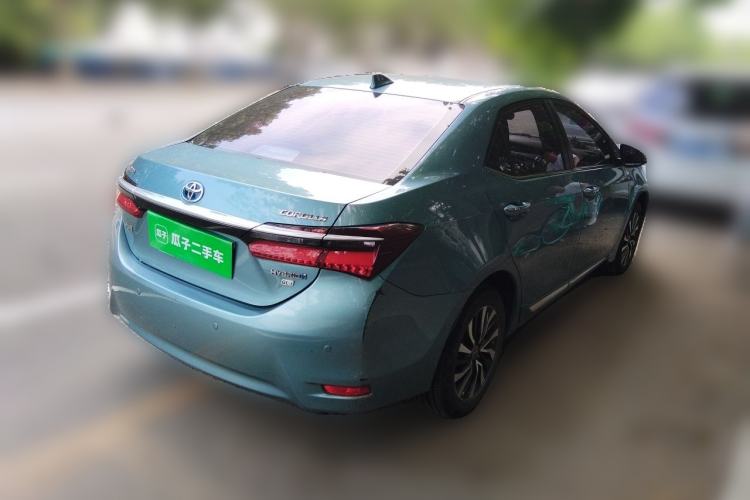 Used Toyota Corolla 2016 Dual-Engine 1.8L E-CVT Elite Edition Rear Right 45 Deg