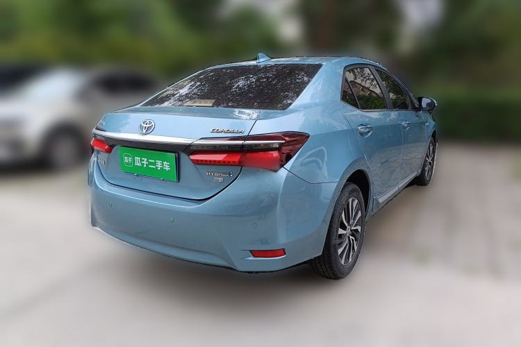 Used Toyota Corolla 2016 Dual-Engine 1.8L E-CVT Elite Edition Rear Right 45 Deg