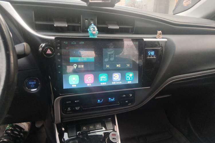Used Toyota Corolla 2016 Dual-Engine 1.8L E-CVT Elite Edition Audio And AC Panel