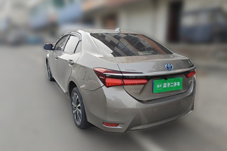 Used Toyota Corolla 2016 Dual-Engine 1.8L E-CVT Elite Edition Rear Left 45 Deg