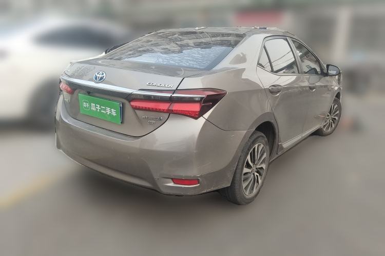 Used Toyota Corolla 2016 Dual-Engine 1.8L E-CVT Elite Edition Rear Right 45 Deg
