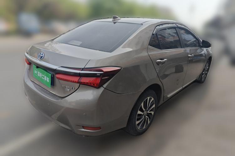 Used Toyota Corolla 2016 Dual-Engine 1.8L E-CVT Elite Edition Rear Right 45 Deg