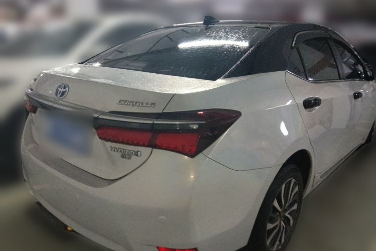 Used Toyota Corolla 2016 Dual-Engine 1.8L E-CVT Elite Edition Rear Right 45 Deg
