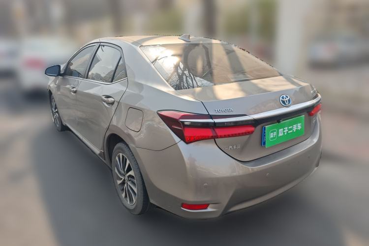 Used Toyota Corolla 2016 Dual-Engine 1.8L E-CVT Elite Edition Rear Left 45 Deg