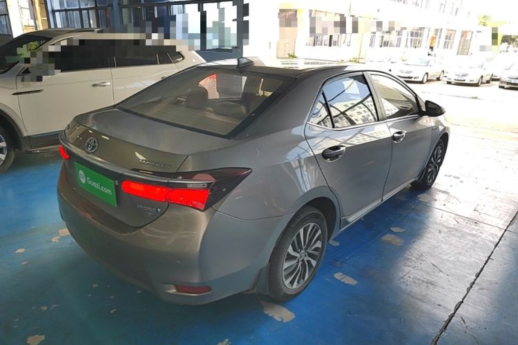 Used Toyota Corolla 2016 Dual-Engine 1.8L E-CVT Elite Edition Rear Right 45 Deg