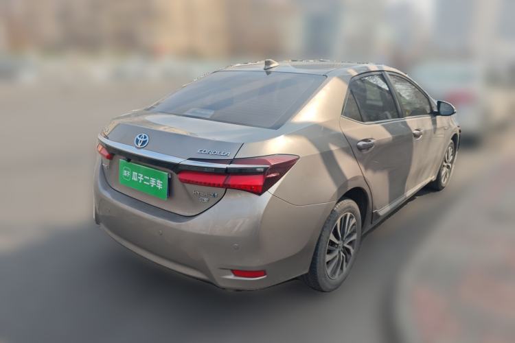Used Toyota Corolla 2016 Dual-Engine 1.8L E-CVT Elite Edition Rear Right 45 Deg