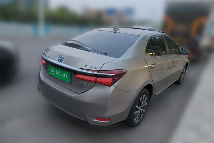 Used Toyota Corolla 2016 Dual-Engine 1.8L E-CVT Elite Edition Rear Right 45 Deg