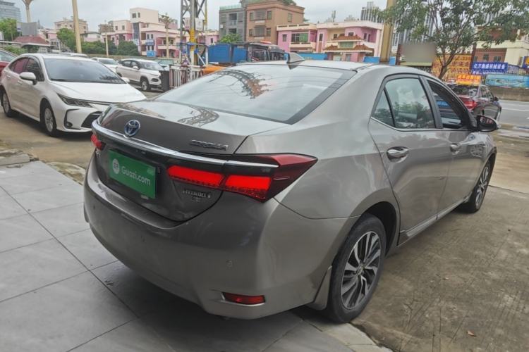 Used Toyota Corolla 2016 Dual-Engine 1.8L E-CVT Elite Edition Rear Right 45 Deg