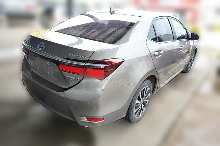 Used Toyota Corolla 2016 Dual-Engine 1.8L E-CVT Leading Edition Rear Right 45 Deg