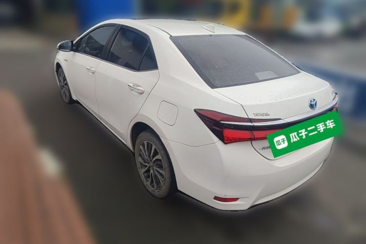 Used Toyota Corolla 2016 Dual-Engine 1.8L E-CVT Leading Edition Rear Left 45 Deg